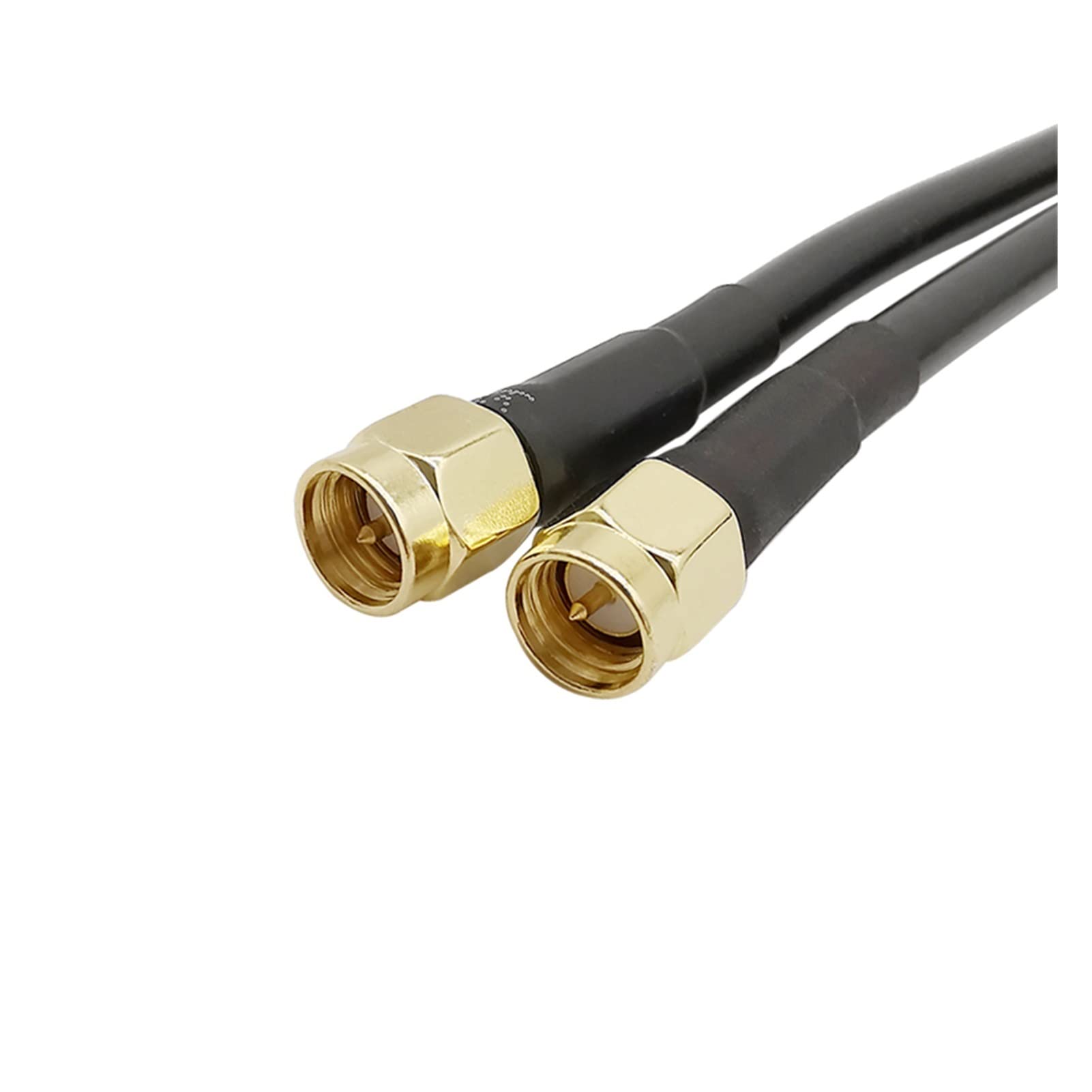 Demasiado SMA wtyczka męska do wtyczki męskiej SMA LMR195 50 omów RF kabel koncentryczny 0-3GHz LMR-195 przedłużacz anteny przewód rozruchowy (kolor: 8 m)