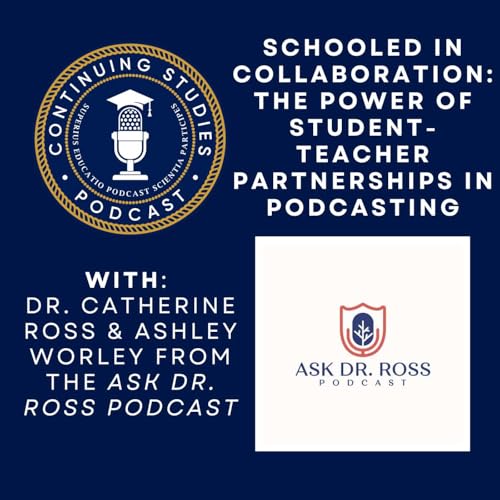 『Schooled in Collaboration: The Power of Student-Teacher Partnerships in Podcasting』のカバーアート
