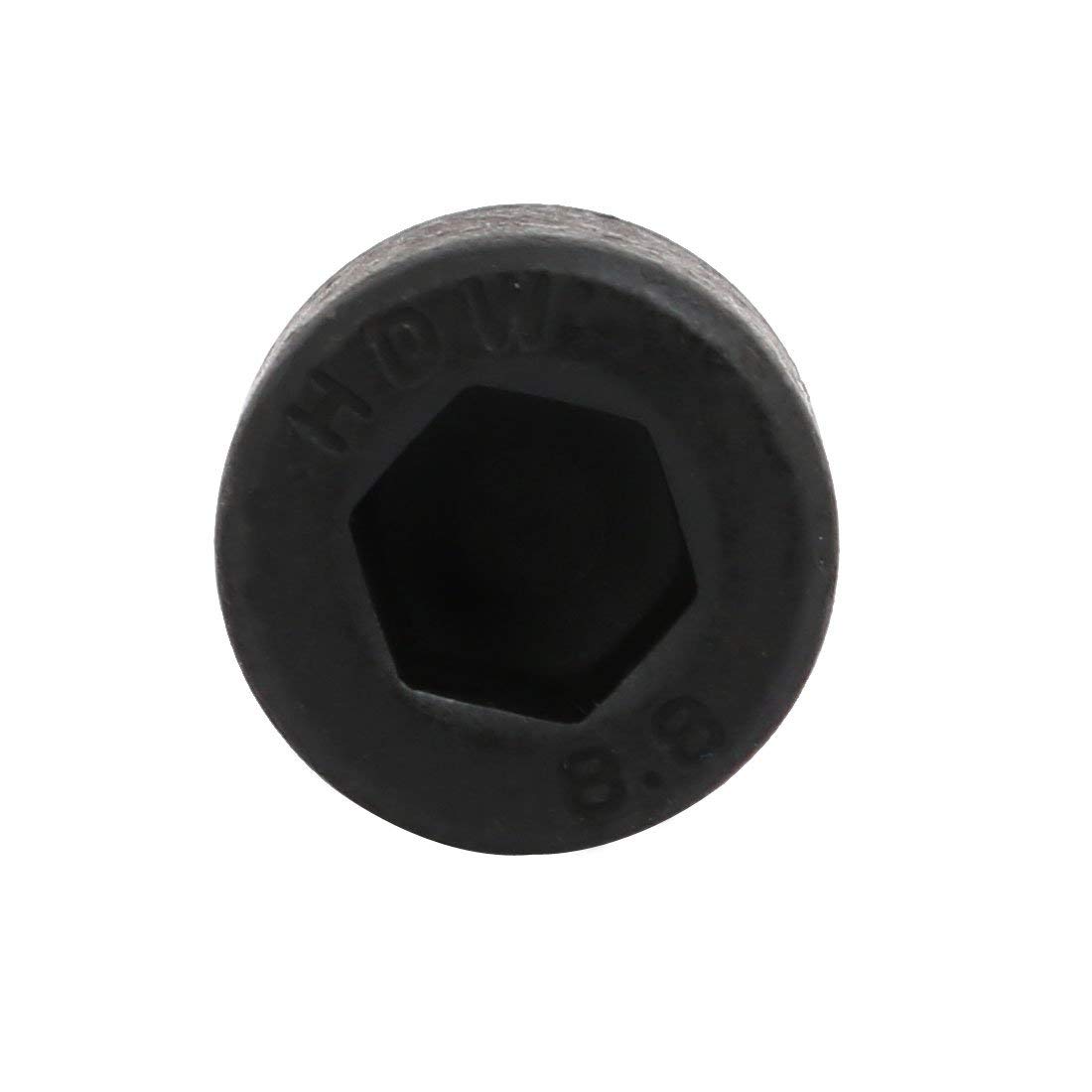 Innensechskant-Schraube, M4, 8 mm, schwarz verzinkt, 50 Stück | online kaufen