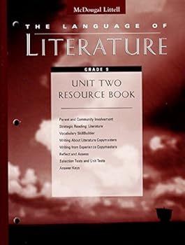 Paperback The Language of Literature - Unit Two Resource Book - Grade 9 Book