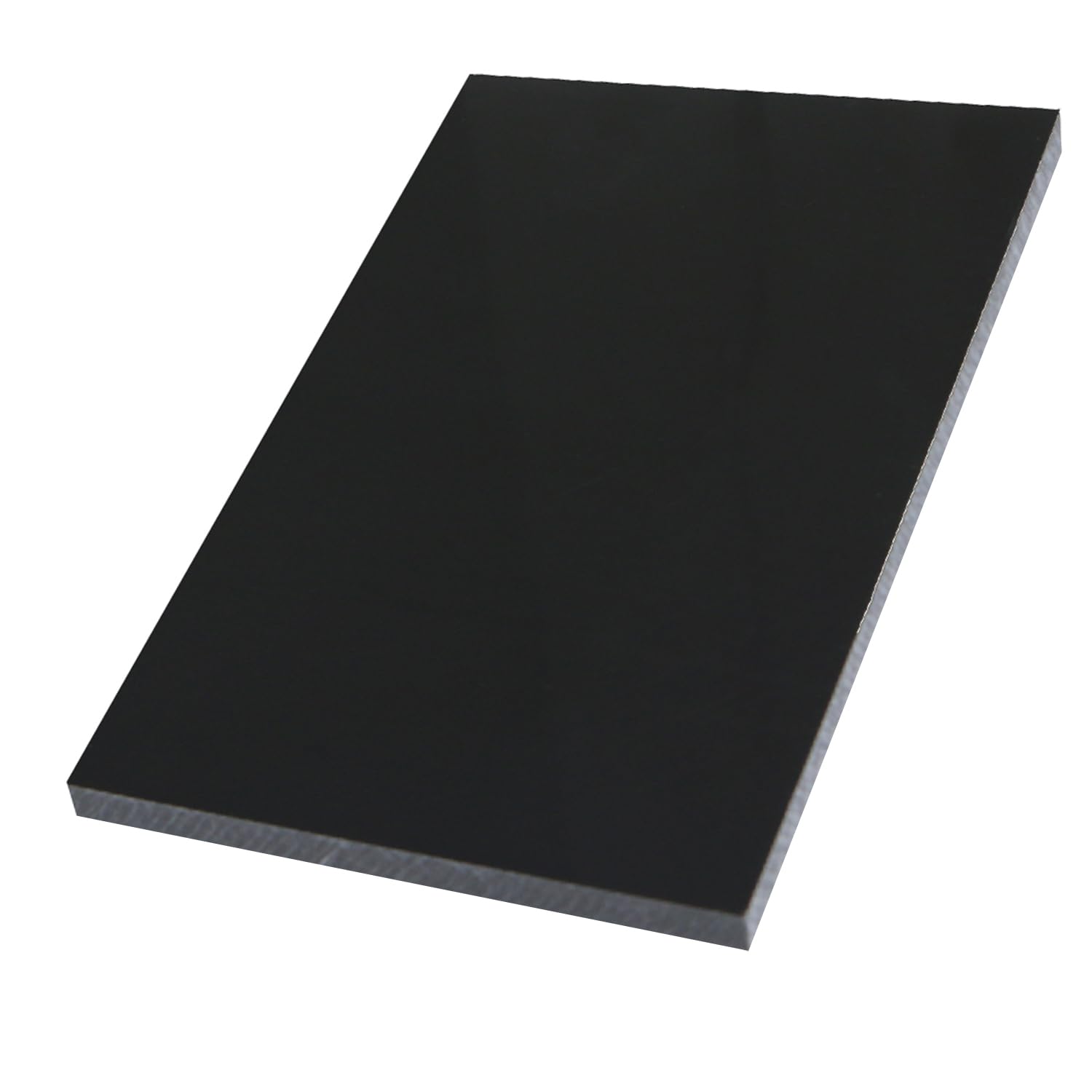 HDPE Plastic Sheet - Black 3"x12" -15 HDPE Plastic Sheet - Black 3"x12" -15
