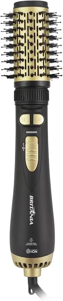 Escova Rotativa Britânia BER20PD 3 Temperaturas 1300W Bivolt