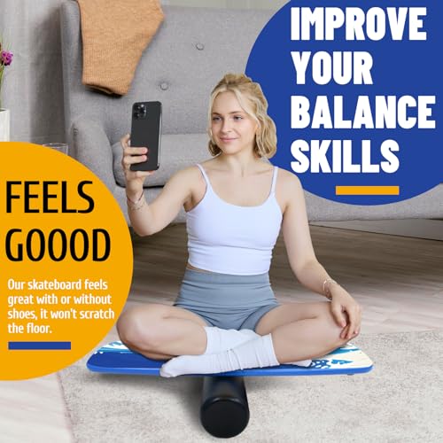 Balance Board with Adjustable Stopper