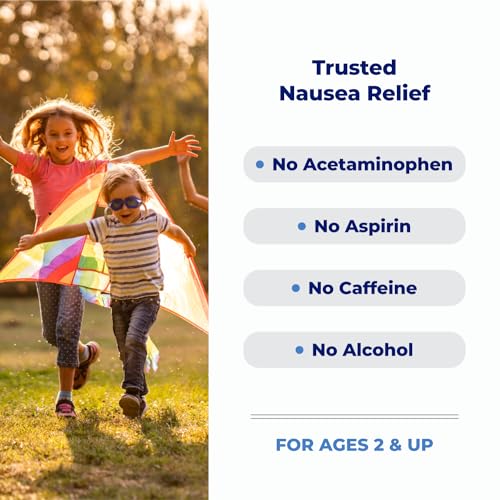 Image of Emetrol Children's Non-Drowsy Nausea Relief - Liquid Nausea Medicine for Upset Stomach - Nausea Relief for Kids - Mixed Berry Flavor - 4fl oz