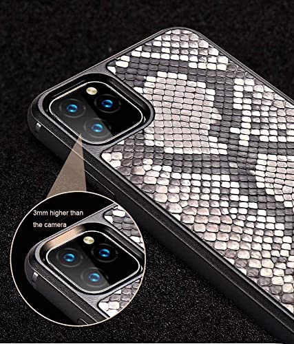 Housse cuir Python iPhone 11 antichoc protection intégrale robuste - 2