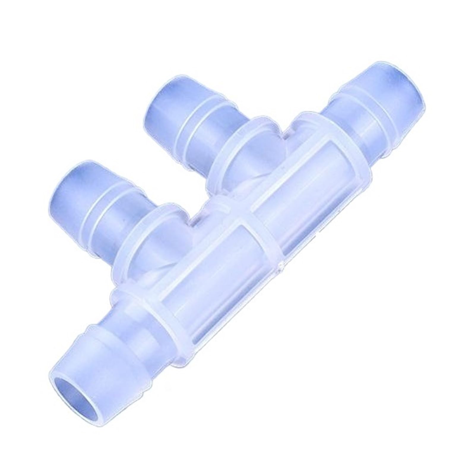 5~200 sztuk 2.4~11.1mm PP boczne 4-drogowe złącza rura systemu nawadniającego o równej średnicy złącza Pagoda zbiornik akwarium złącze węża pompy powietrza(4.8mm,200 Pieces)