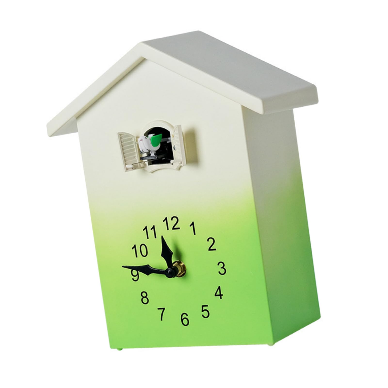 Horloge avec voix d'oiseau pour une décoration murale de salon