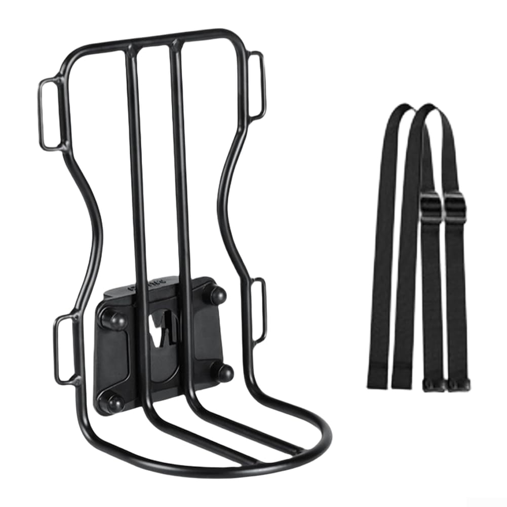 Fahrrad-Gepäckträger für Vorderradgabel, klappbar