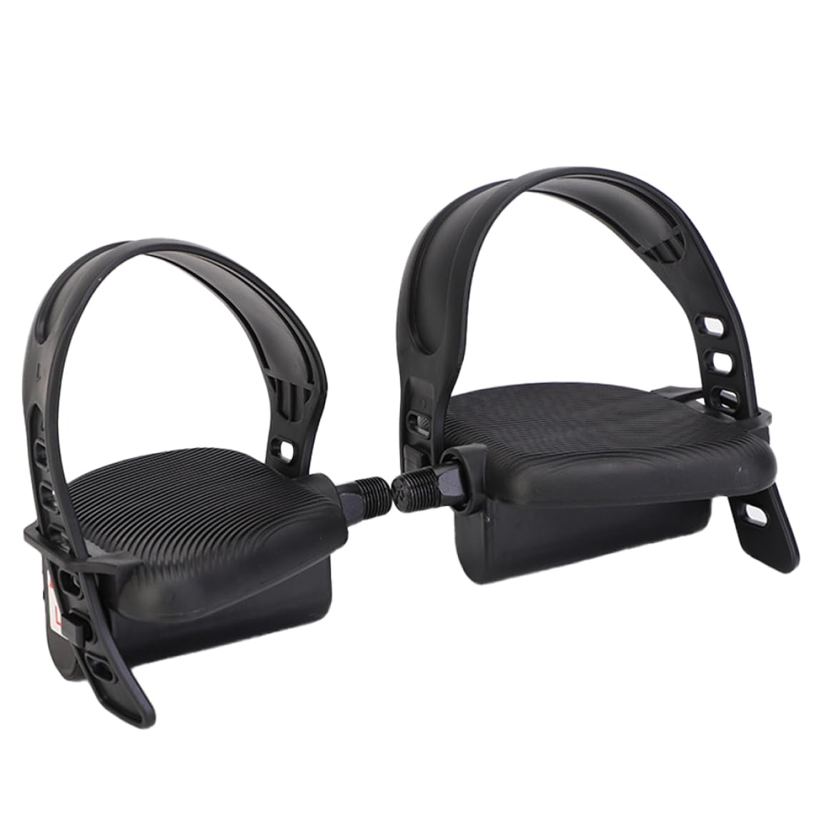 Pesoncarl Exercise Bike Pedal with Strap Spin Bike Pedal Replacement for Indoor Exercise Bike Accessory 1Pair, Bike Pedal Straps