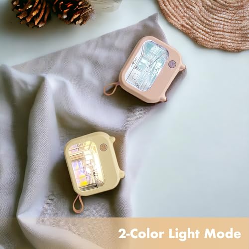 Mini Painting Night Light rosa portátil recargable miniatura 3
