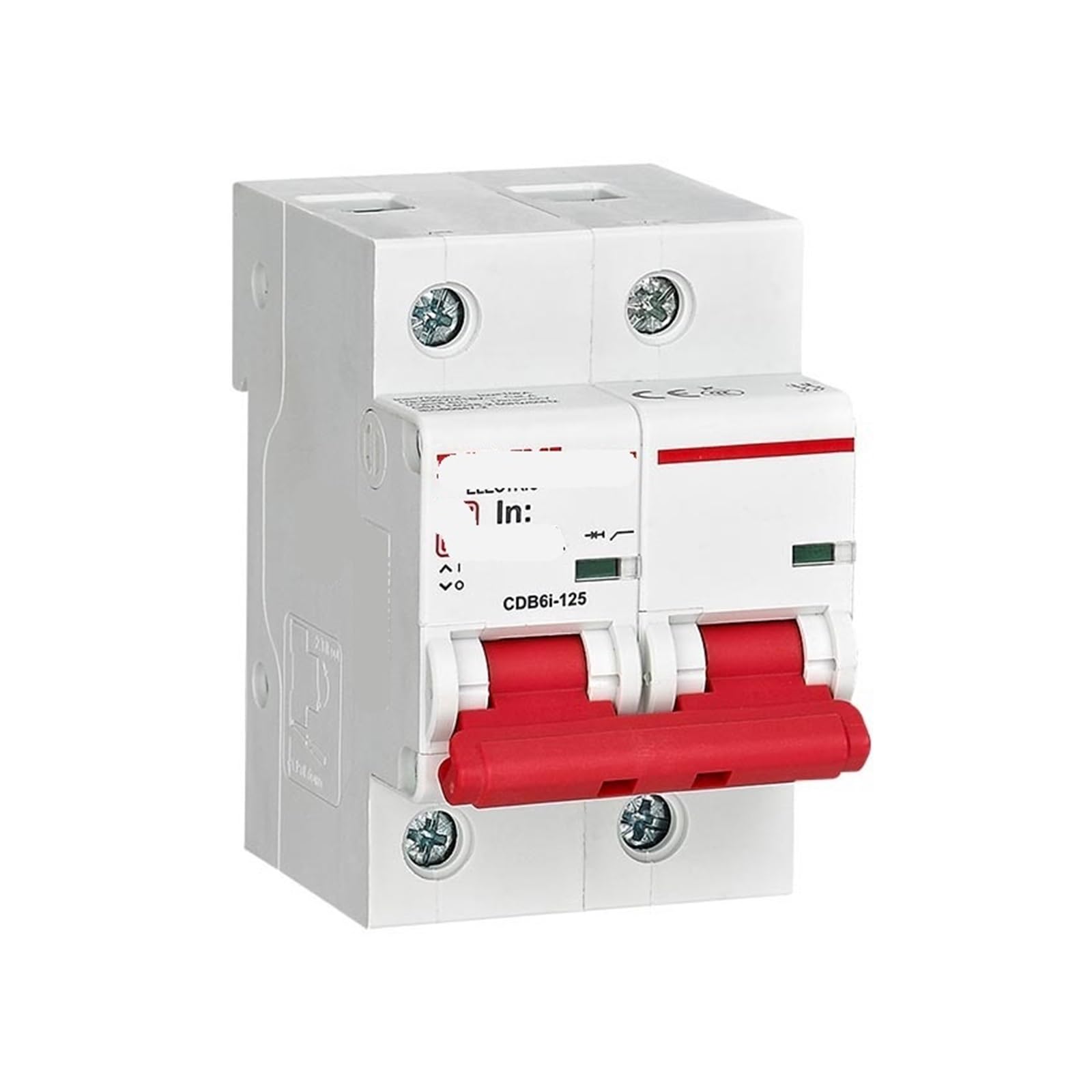 GVBAEPIEO Electrical CDB6I-125 Miniature Circuit Breaker CDB6i-125 2P li 100A