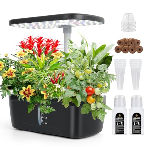 Guulan Hydroponics Growing System,Indoor Herb Garden for Home Kit...