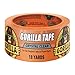 Gorilla Crystal Clear Duct Tape, 1.88" x 18 yd, Clear, (Pack of 1)