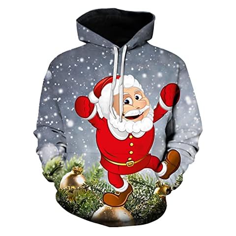 EMPERSTAR Sudadera Navidad 3D para Niños Cover