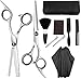 Produktbild Friseur Schere Friseur Schere Edelstahl Haarausdünnungsset mit Kamm Clips Cape Brush Stoff für Salon Home