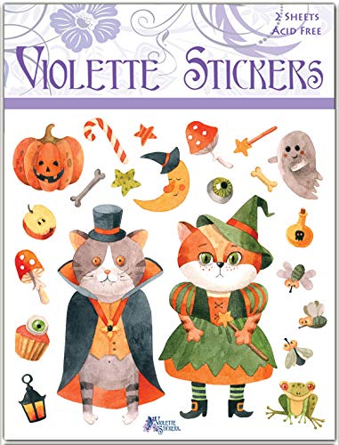 Violette Stickers Catoween Halloween