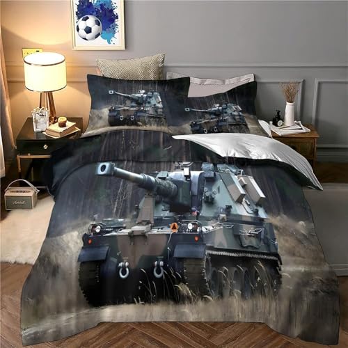 Lit militaire microfibre 3D pour chambre d'ado et garçon - 6