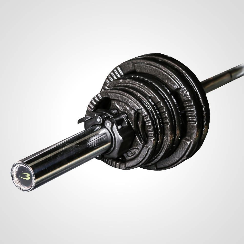 ボディーメーカー】オリンピックバーベルバー(220cm,20kg)