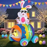 Elegear 5.9FT Bunny Driving Egg Car
