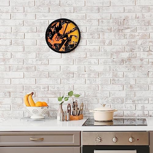 Horloge murale silencieuse à quartz pour retrouver le calme à la maison - 8