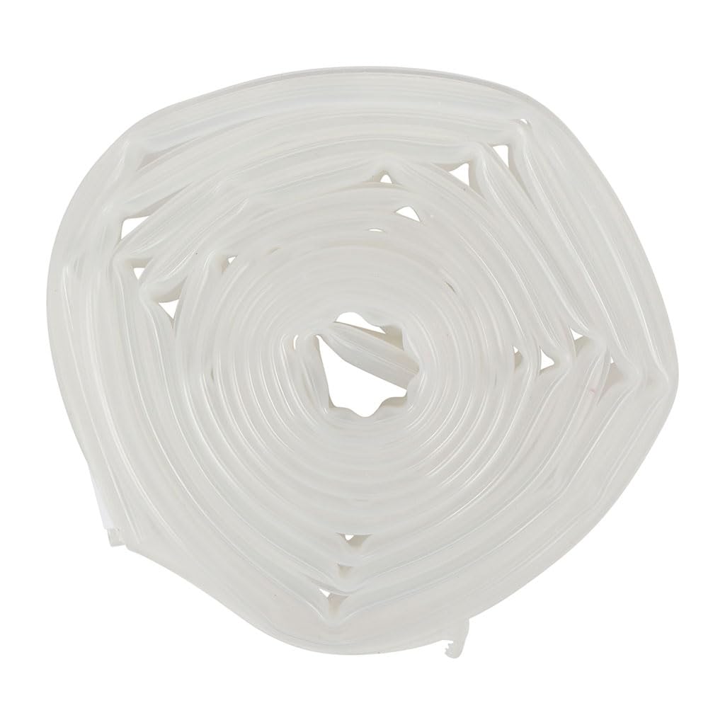 Adhesive caulking Seal, Door Sealing, Window sealant - Silicone - Dimensions: 5mx9mm - Transparent - Universal - Quick Installation - Insulates and Protects Against Cold, Wind