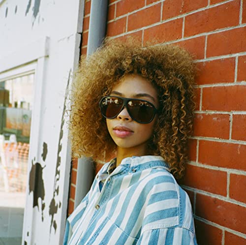 BluBlocker, Black Original Aviator Sunglasses with Polarized, Scratch Resistant Lens | Blocks 100% of Blue Light and UVA & UVB Rays | Retro | Gender Neutral| 0406K | Blue Light Glasses | Sunglasses2