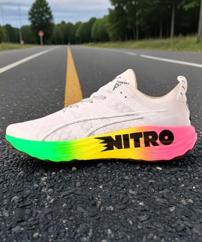 Miniatura 2 de Puma Foreverrun Nitro, Puma White Ocean Tropic Lime Pow, 43 Eu