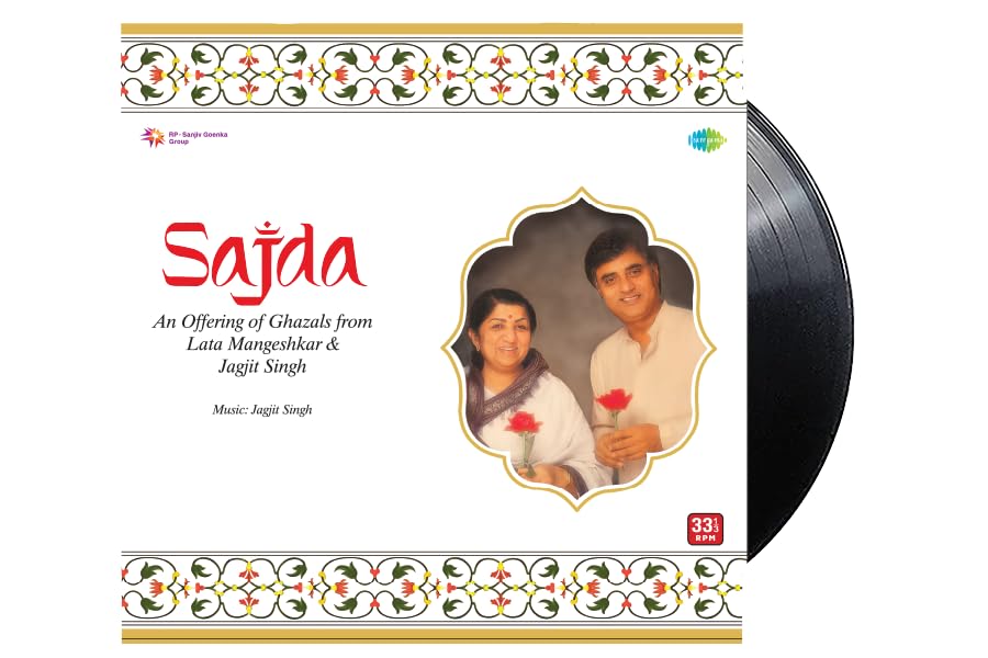 Image of Saregama Vinyl Record - Sajda An Offering Of Ghazals From Lata Mangeshkar & Jagjit Singh (1991)
