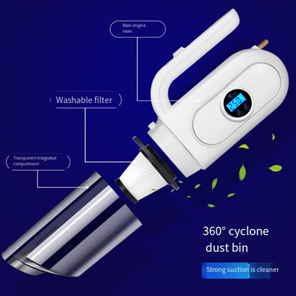 Pour aspirateur de voiture avec gonfleur de pneu
