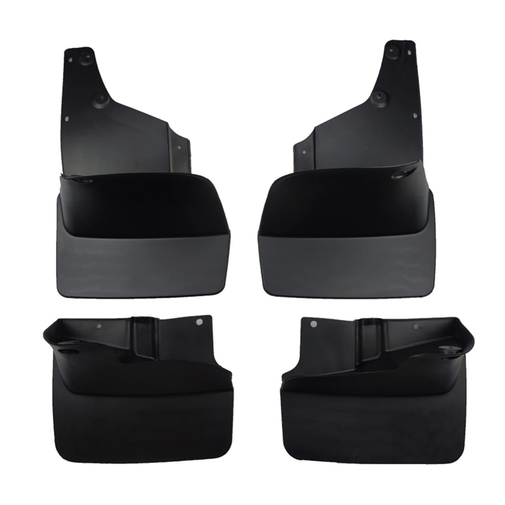 Parafanghi Auto Parafango Compatibile Per T-OYOTA Land Cruiser LC100 4700 1998-2007 Paraspruzzi Set Anteriore Posteriore Sinistro Destro Accessori Decorazione Protezione,4 Pezzi