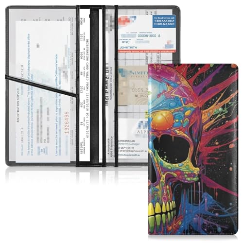 Organizador para Documentos de Auto Multicolor miniatura 2