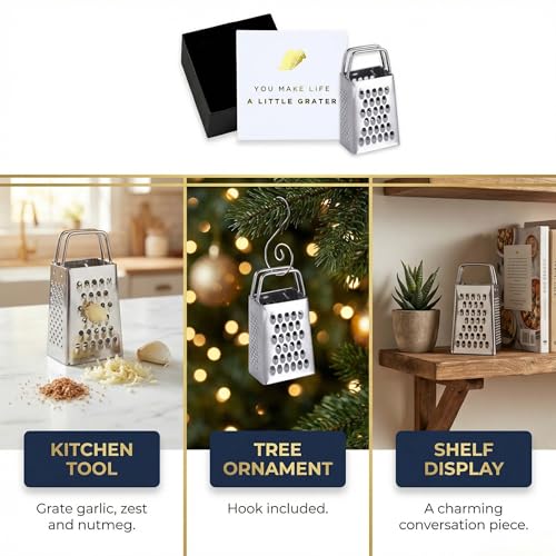 Image of Mini Cheese Grater Gift Set 3-Pack - inchYou Make Life a Little Grater inch