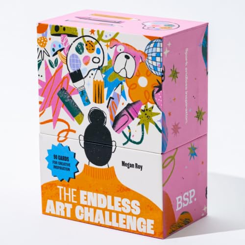 The Endless Art Challenge Card Deck: 90 Creativity Prompt Cards (Overall 25,000 Combinations!) for Never-Ending Art Inspiration (Gift for Creatives) - Image 2