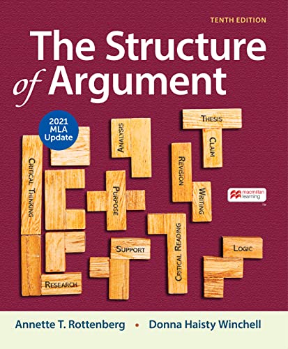 The Structure of Argument with 2021 MLA Update