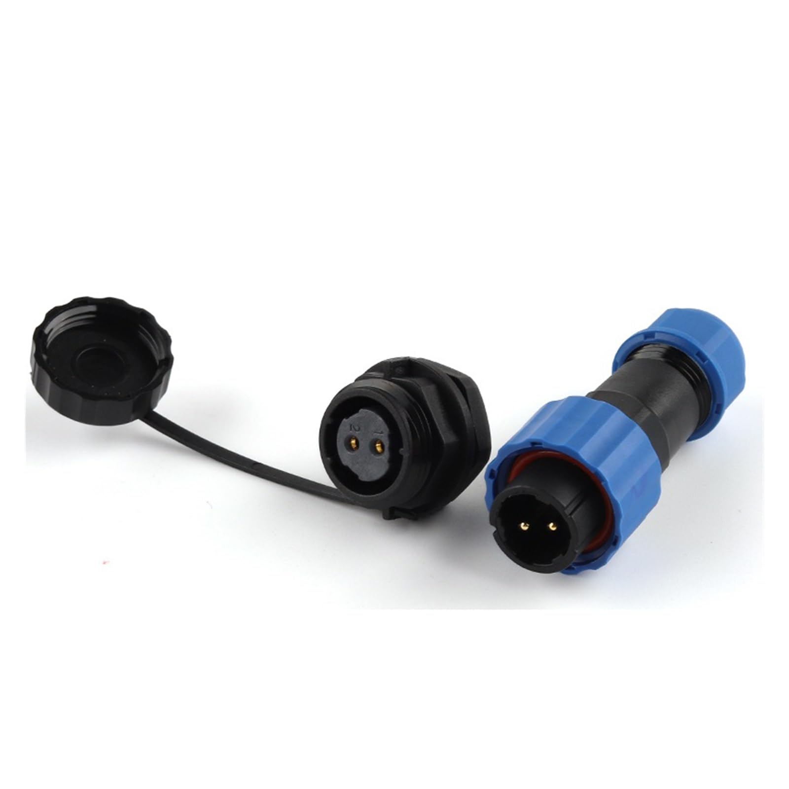 Connecteur étanche SP16 IP68 idéal pour câblage éclairage de jardin et bassin