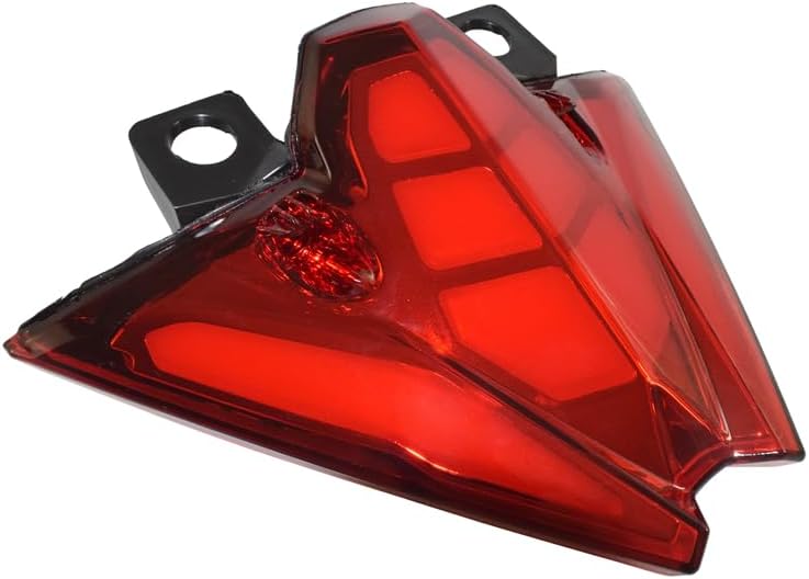 Motorbike For Kawasaki Ninja 500 500SE EX500 2024 2025 E-Mark Rear Tail Light Brake Turn Signals Integrated LED Stop Light (Red Lens)
