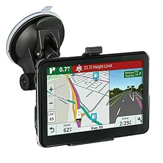 Navigateur GPS de Voiture Portable Riloer 7 Pouces pour Camion, Voiture, écran Tactile capacitif, Carte Haute définition, FM, Console de Voiture 3D