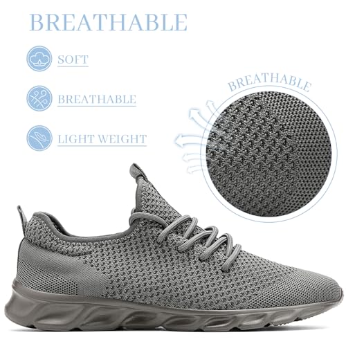 Image of Running Shoes for Men Womens Walking Slip On Tennis Sneakers | Comfortable Lightweight丨Breathable Mesh丨Gym丨Non Slip Sole丨Unisex Shoes丨 Athletic Workout Casual Fashion Sports