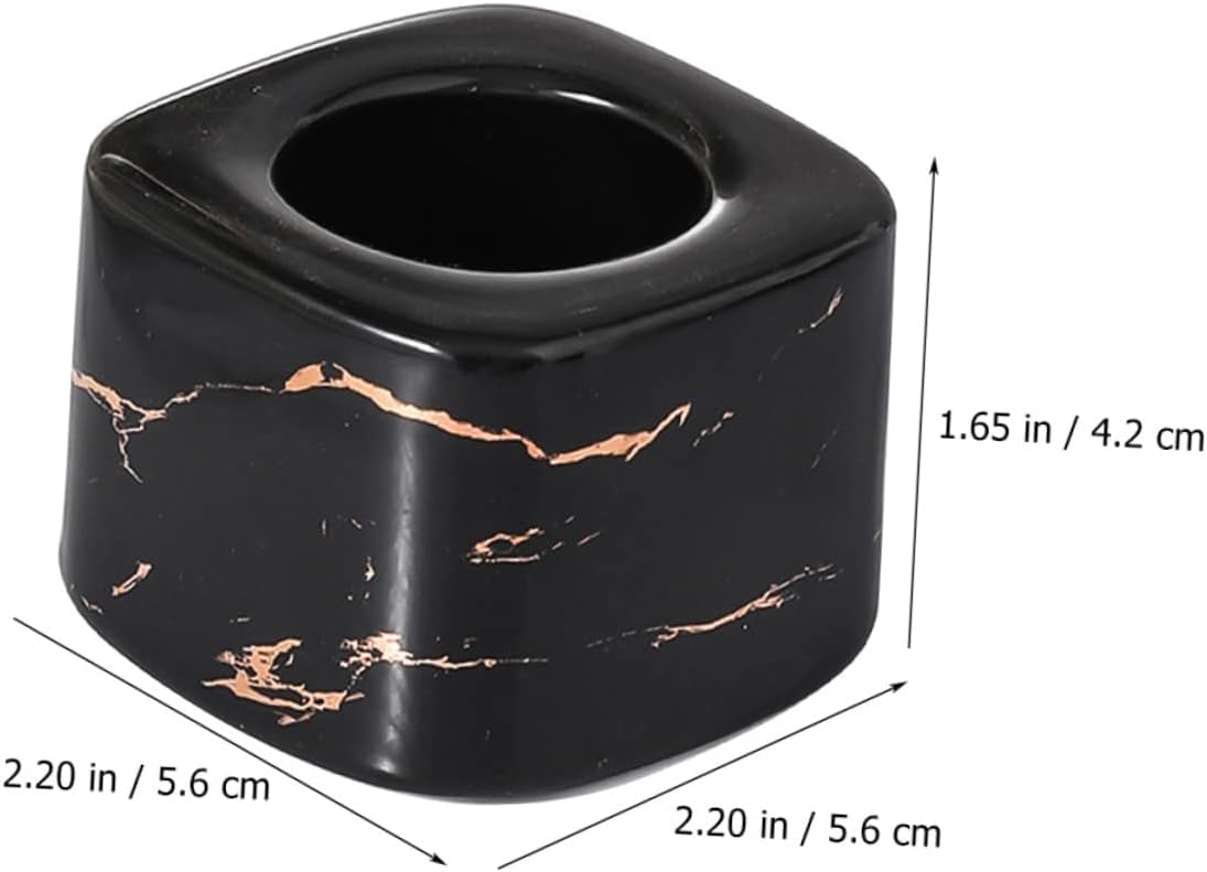 Zahnbürstenhalter Caddy, Zahnbürstensockel, elektrische Zahnbürste, elektrischer Zahnbürstenhalter, Keramik-Zahnbürstenhalter, Keramik-Zahnbürstenständer, Kosmetikpinsel, Becher, elektrische Zahnbürst