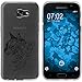 Produktbild PhoneNatic Case kompatibel mit Samsung Galaxy A7 (2017) Silikon-Hlle Floral Katze M2-1