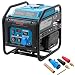KATSU Tools 1600W Petrol Welder Generator, 130A AC 230V Welder Welding Machine, Adjustable Power, for Camping, Jobsite and Outdoor Use 165381