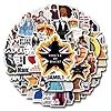 55PCS Hamiltons Merch Stickers, Cute Cartoon Aesthetic Vinyl Musicals Gifts Waterproof Decals for Laptop Bumper Skateboard Water Bottles Phone #4