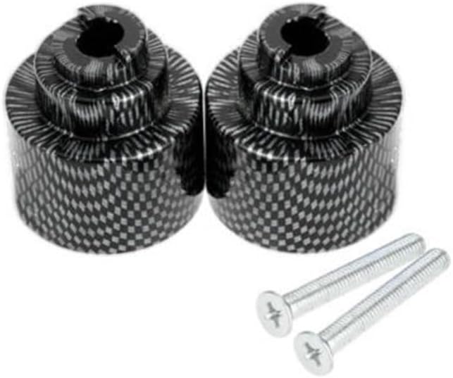 Motorcycle Handlebar End Plugs Motorcycle Handlebar Grips Handle Bar Cap for Honda Cb 919 CBR 600Rr 900Rr 929Rr 954Rr 1000Rr 1100Rr Rc 51 Vfr 800