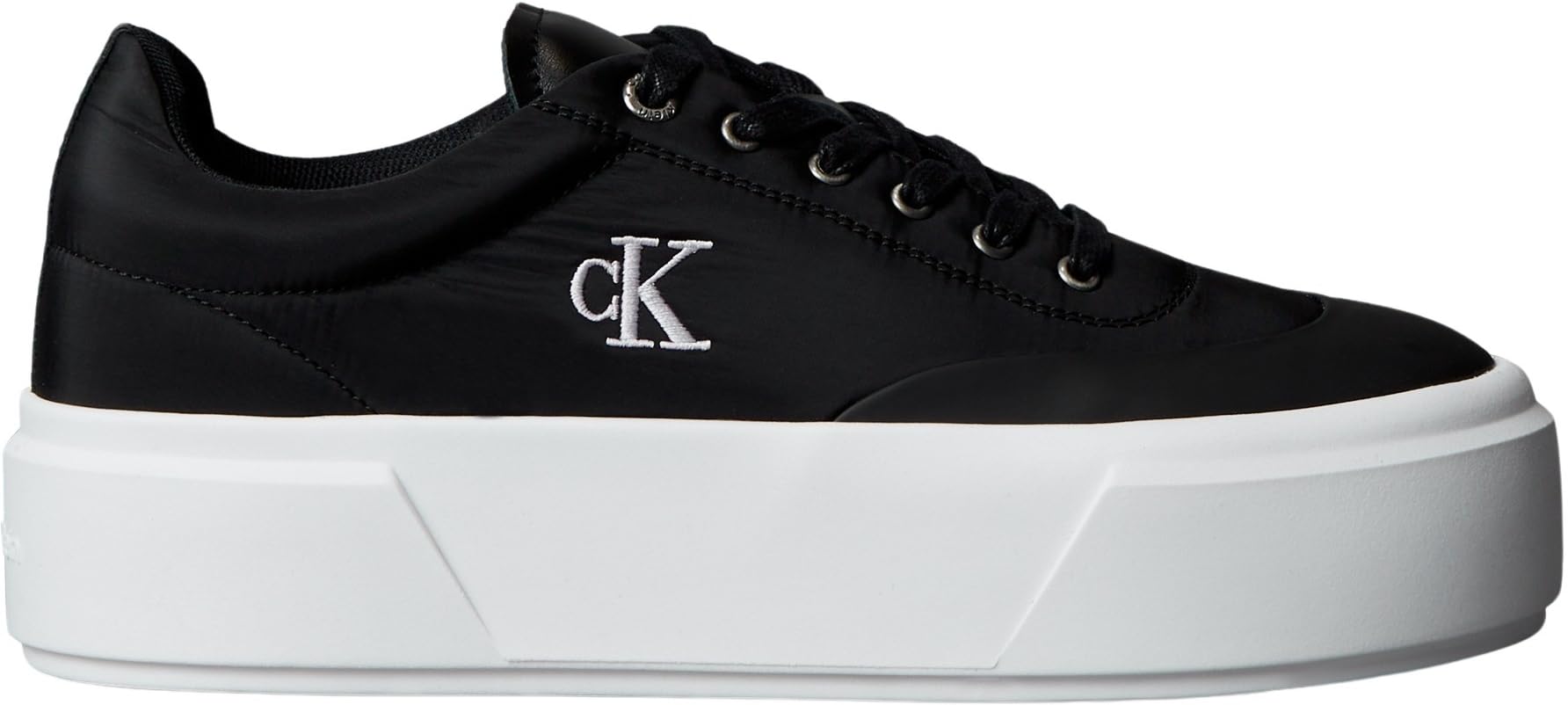 Calvin Klein Flatform Lace Up Nyl Mix Yw0yw02013 Parte Superior bajaMujer
