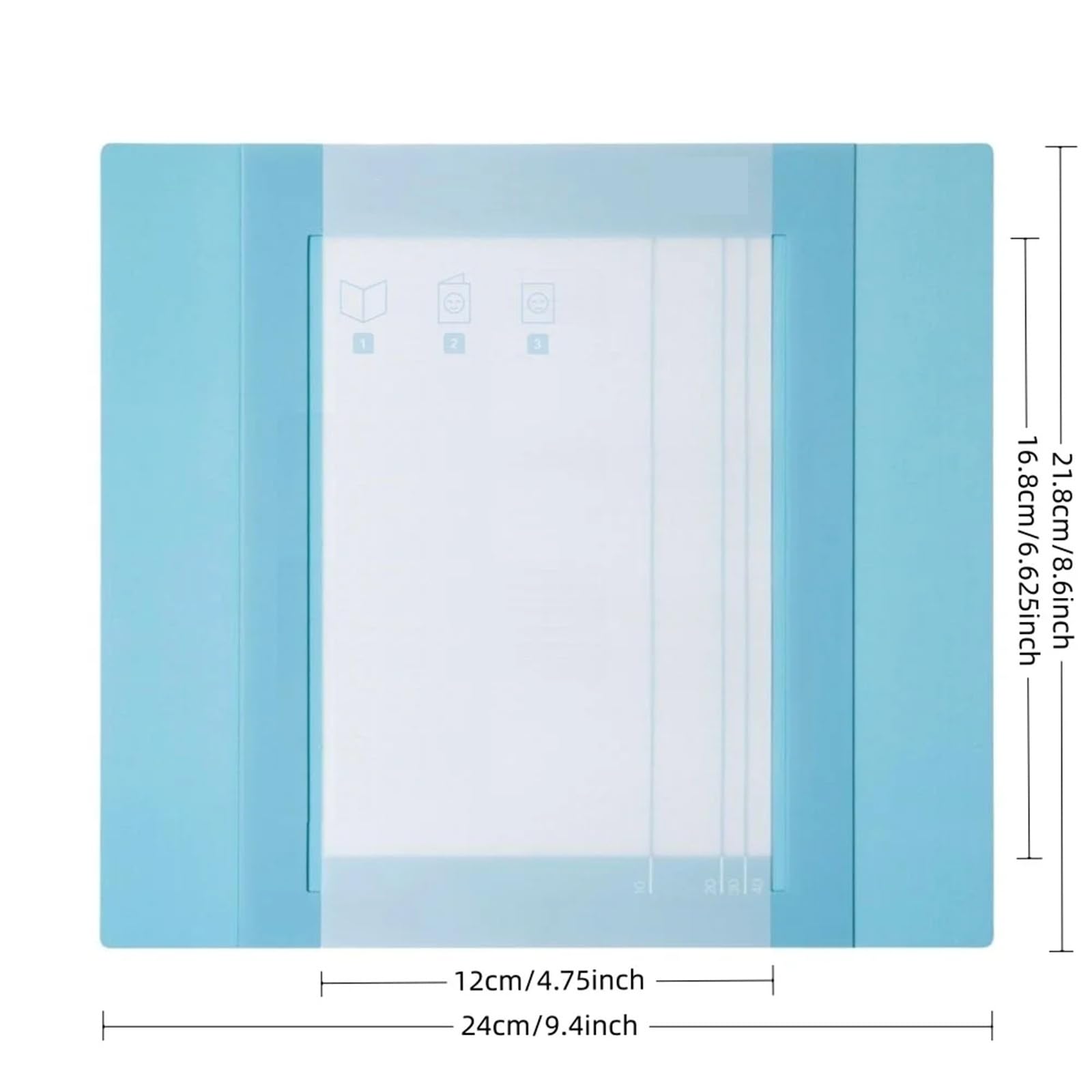 Tappetino for carte antiscivolo robusto durevole facile da pulire fai te manuale articoli cucito taglio giunzioni pad Adatto per lavori creativi e per il taglio(3Pcs)