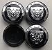Produktbild 4 neue * 59 mm Jaguar schwarz Leichtmetallrad Badges