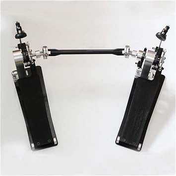 TSTS Drum Foot Pedal Directly Drive 25" Long Board Double Pedal Black Drum Pedal Accessory