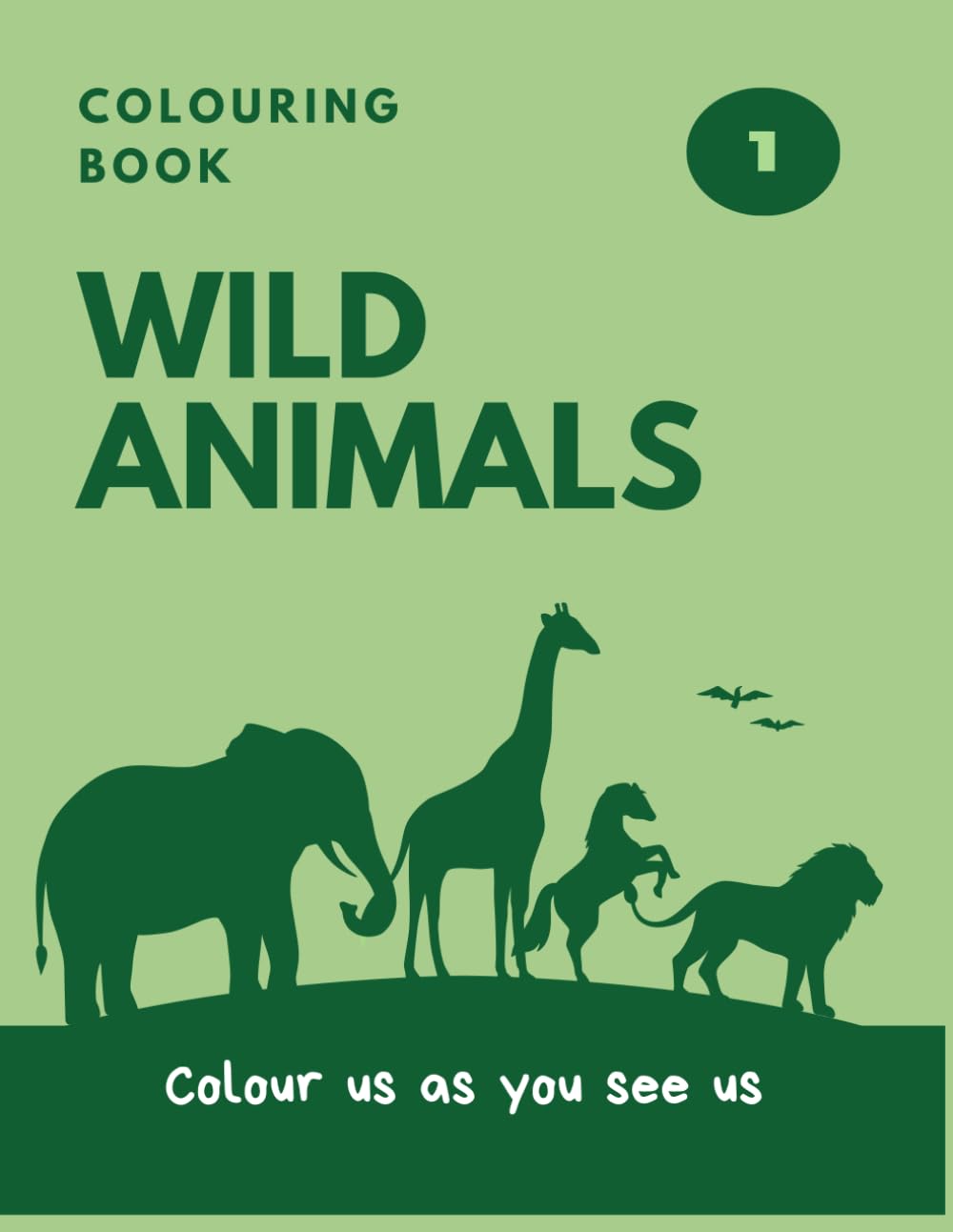 Colouring Book - Wild Animals