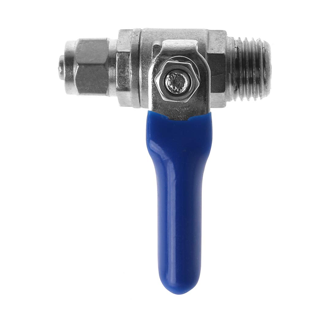 JENOR Depuratore D'acqua Osmosi Inversa Tee Valvola A Sfera Set 1/2 Pollice BSP a 1/4 Pollice Tubo