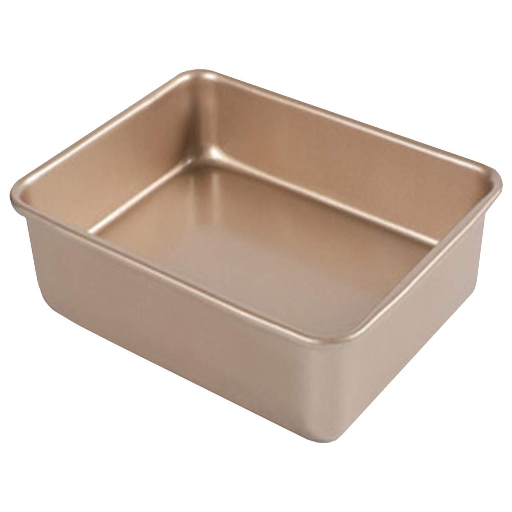 Ipetboom Moule à Pain Pratique et Facile à Démouler Carré en Acier Inoxydable Antiadhésif pour Cuisson de Gâteau et Barbecue